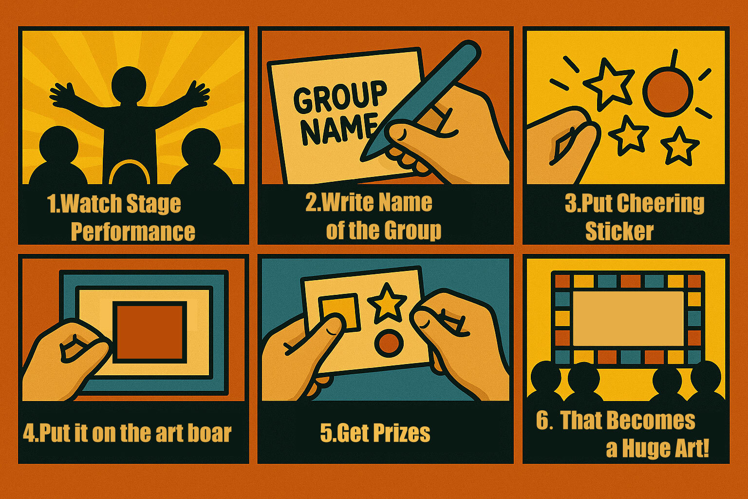 Stage Cheer up Campaign