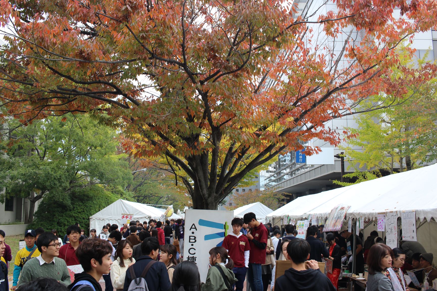 とても楽しいまちかね祭の写真